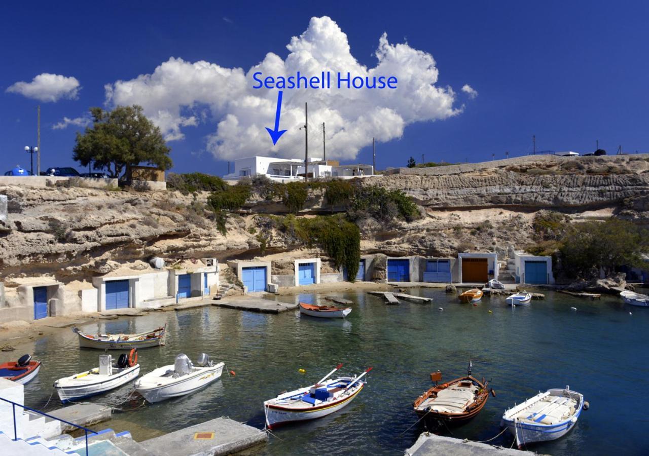 Seashell Mandrakia Sea View Villa Luaran gambar
